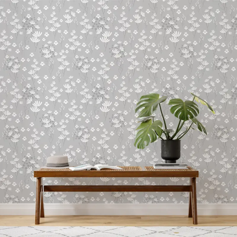 Daisy giấy dáng tường màu 3