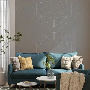 Giấy dán tường phòng khách