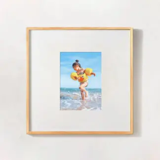 Khung hình gỗ tự nhiên bản 1.5 cm, khung ảnh treo tường  |  OAKN1.5