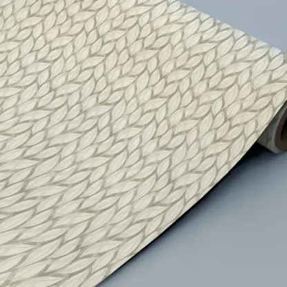 Leaves giấy dán tường beige 2