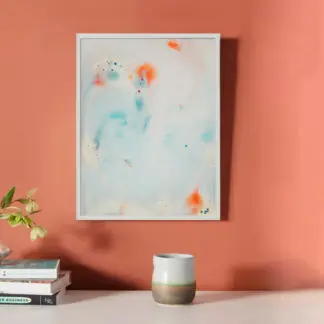 Morning tranh trừu tượng hiện đại khung kính