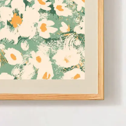 Pastel no.2 - tranh phòng khách khung kính hiện đại - Hình ảnh 3