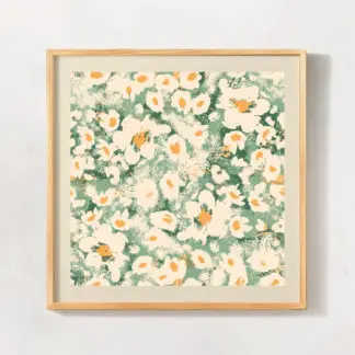 Pastel no.2 - tranh phòng khách khung kính hiện đại