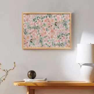 Pastel Flower - Tranh khung kính hoa