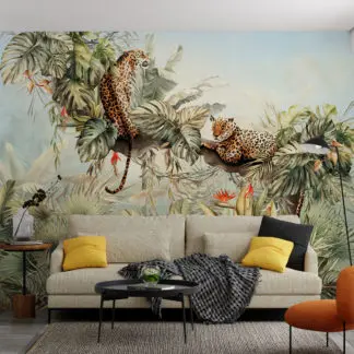 Tropical báo - Tranh dán tường phòng khách