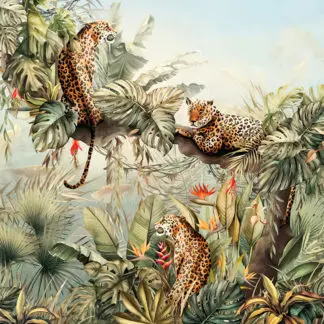 Tropical báo - Tranh dán tường phòng khách