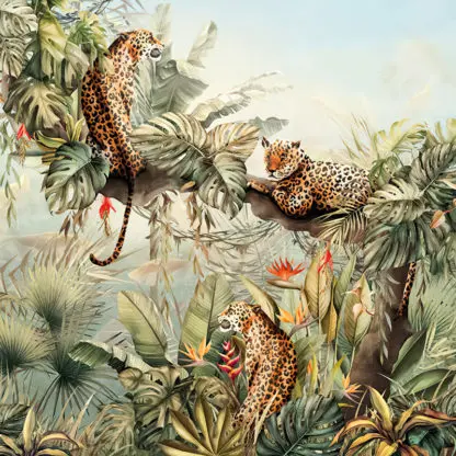Tropical báo - Tranh dán tường phòng khách