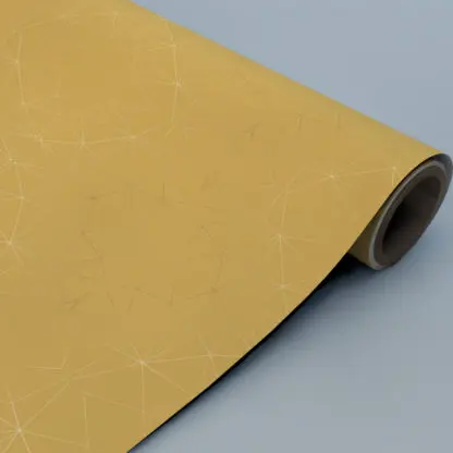 diamond lines giấy dán tường vàng 2
