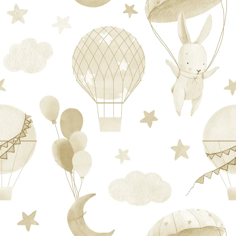 dream sky - giấy dán tường phòng bé 1