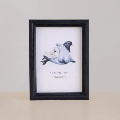 Saki đen bản 1.8 cm - Khung ảnh để bàn 10x15, 13x18, 15x21, 18x24 - Hình ảnh 3