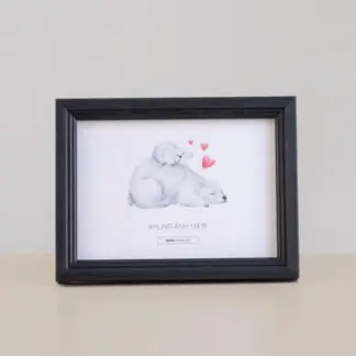 Saki đen bản 1.8 cm - Khung ảnh để bàn 10x15, 13x18, 15x21, 18x24