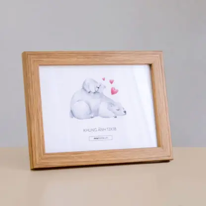 SIRI bản 2.3 cm khung ảnh để bàn giả gỗ 10x15, 13x18, 15x21, 18x24