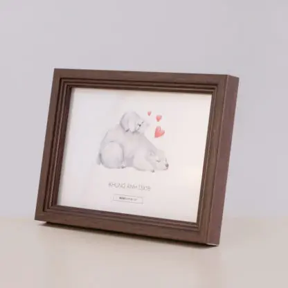 SAKI nâu bản 1.8 cm khung ảnh 13x18, 10x15, 15x21, 18x24 - Hình ảnh 4