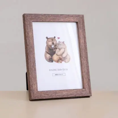 SIRI hồng xước bản 2.3 cm - khung ảnh 13x18, 15x21, 18x24, 10x15