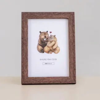 SIRI hồng xước bản 2.3 cm - khung ảnh 13x18, 15x21, 18x24, 10x15
