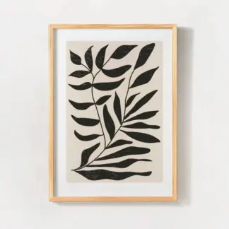 The leaf No.1 - Tranh khung kính hiện đại, tranh treo tường phòng khách