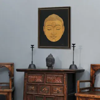 Head of Buddha (1943) print in high resolution by Reijer Stolk-id-3062359-jpeg