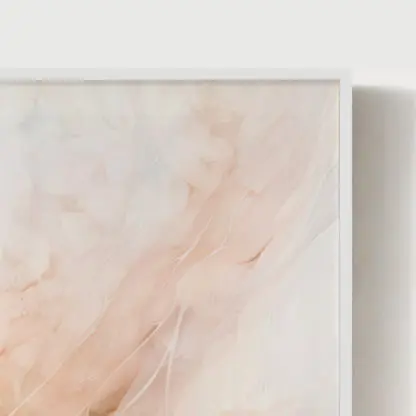 Bộ 2 tranh canvas trừu tượng màu trung tính - Hình ảnh 3