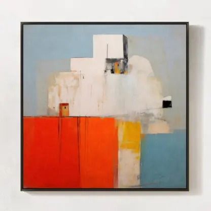 Geometry no.2 - Tranh canvas sắc màu trừu tượng