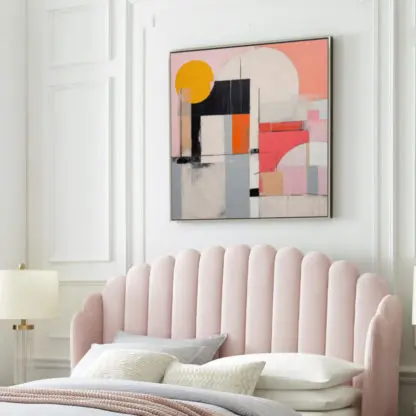 Geometry no.1 - Tranh canvas sắc màu trừu tượng - Hình ảnh 2