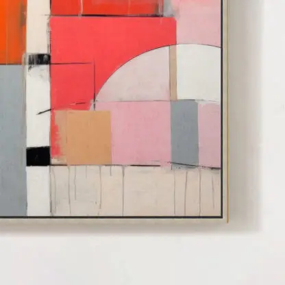 Geometry no.1 - Tranh canvas sắc màu trừu tượng - Hình ảnh 3