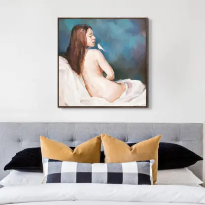 Morning girl - Tranh cô gái khoả thân canvas - Hình ảnh 3