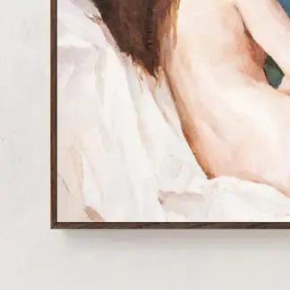 Morning girl - Tranh cô gái khoả thân canvas