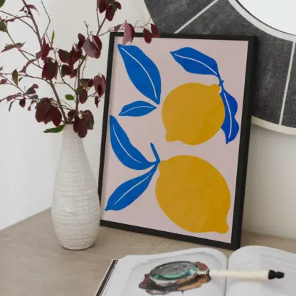 Lemon - Tranh canvas hiện đại
