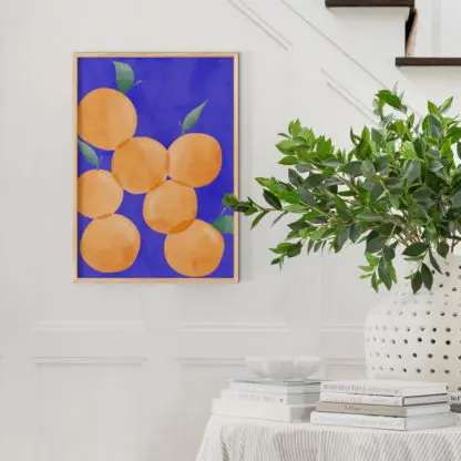 Orange - Tranh canvas hiện đại - Hình ảnh 3