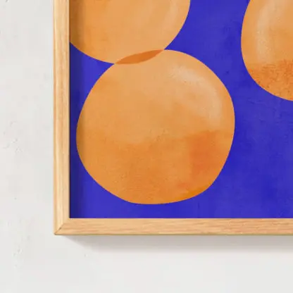 Orange - Tranh canvas hiện đại - Hình ảnh 2