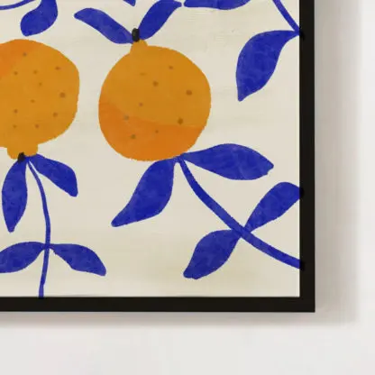 Lemon - Tranh in canvas vuông - Hình ảnh 3