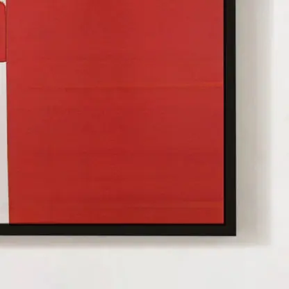 Geometry no.3 - Tranh canvas sắc đỏ trừu tượng - Hình ảnh 3