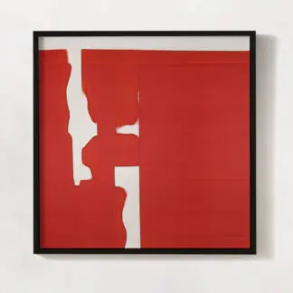 Geometry no.3 - Tranh canvas sắc đỏ trừu tượng