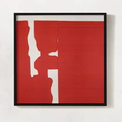 Geometry no.3 - Tranh canvas sắc đỏ trừu tượng