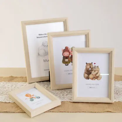 bộ khung để bàn Saki gỗ tự nhiên 1