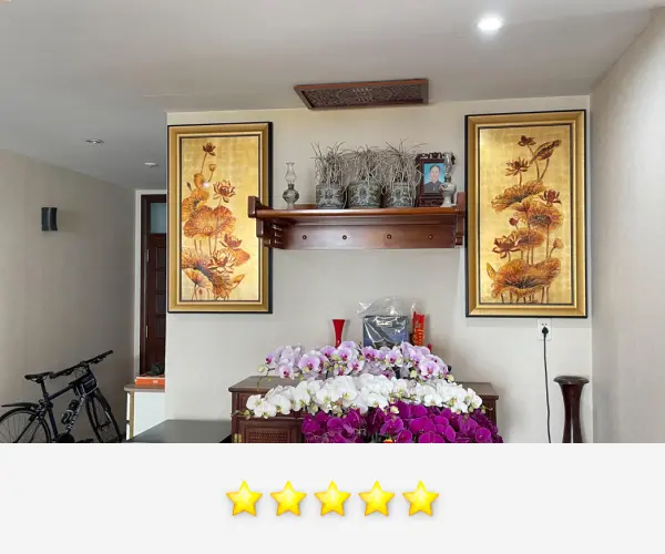 Tranh bàn thờ gia tiên