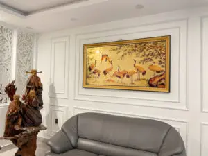 Tùng hạc diên niên bộ ghép 80x160