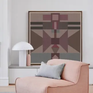 neutral tranh canvas trừu tượng 2