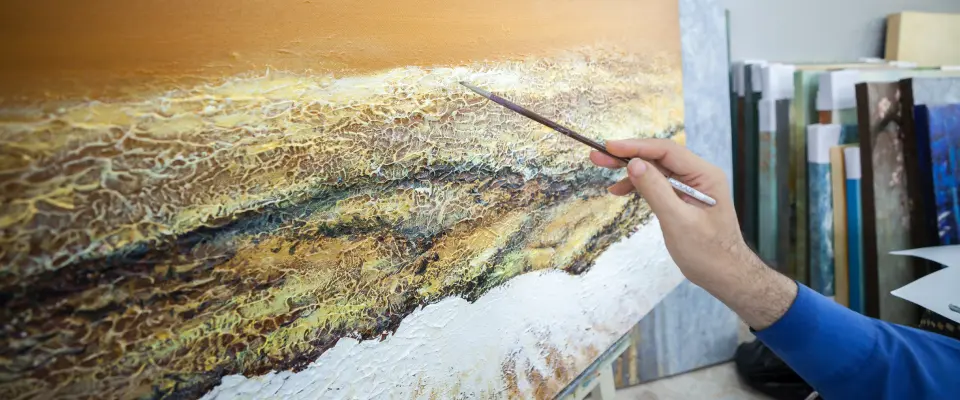 Vẽ tranh sơn dầu theo yêu cầu