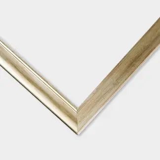 YECA bạc xước vàng - khung tranh treo tường bản 6.5 cm