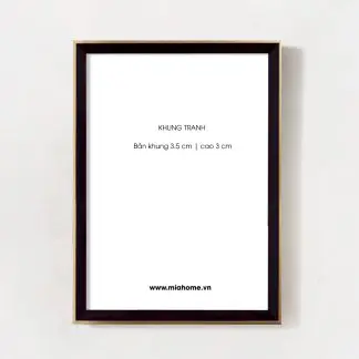 khung anh, poster composite dden vien vang
