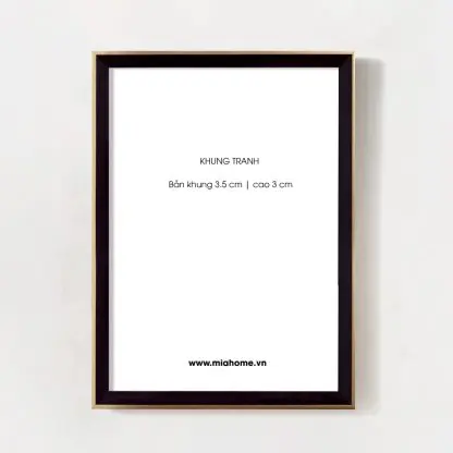 khung anh, poster composite dden vien vang