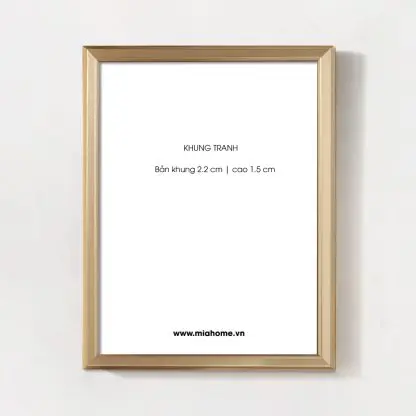 khung anh, poster composite vang