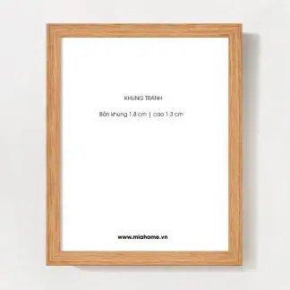 Khung tranh giả gỗ SIRI bản 1.8 cm