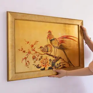 Kim Kê Đại Cát sơn mài dát vàng - Lời chúc may mắn quà tặng tân gia khai trương