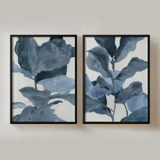 Petal - Bộ 2 tranh khung kính