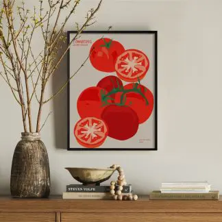 Tomatoes - Tranh treo tường trái cà chua treo phòng ăn