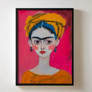 Chic Girl - Tranh cô gái poster khung kính