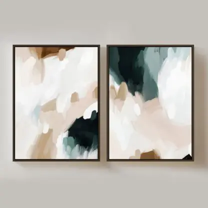 Cloud - Bộ 2 tranh canvas treo tường - Hình ảnh 3