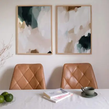 Cloud - Bộ 2 tranh canvas treo tường - Hình ảnh 2